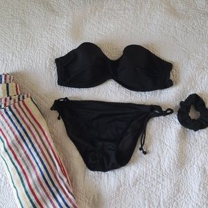 VS double tie bikini bottom